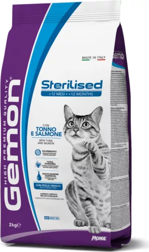 Gemon Cat Steril Tonhal & Lazac 2 kg 