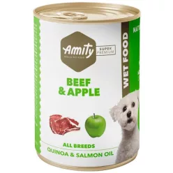 Amity Hypoallergen Beef-Apple Kutya Konzerv 400 g