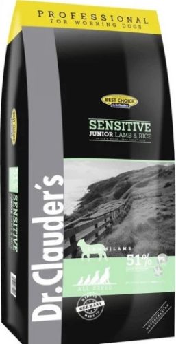 Dr.Clauder's Best Choice Junior Sensitive Bárány & rizs All breed 20 kg