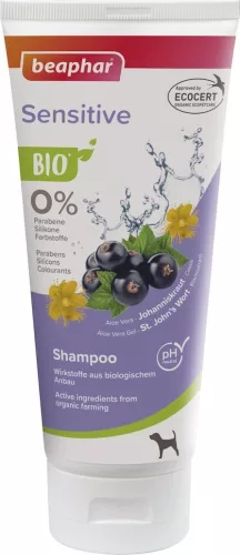 Beaphar Bio organikus sampon érzékeny bőrű kutyáknak 200 ml