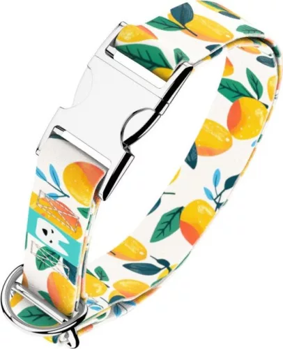 April&June mangó mintás nyakörv