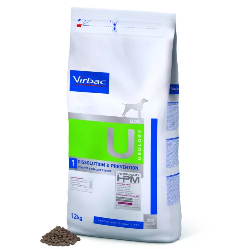 Virbac HPM DIET DOG Urology Dissolution & Prevention 12 kg