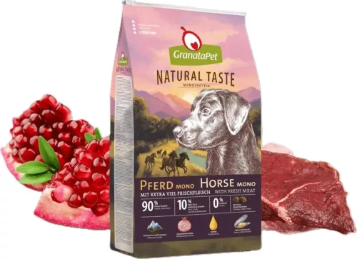GranataPet Natural Taste száraztáp mono ló 12 kg