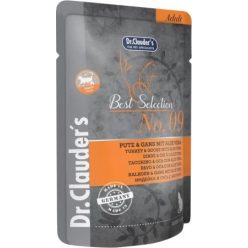   Dr.Clauder's Best Selection Cat No9 alutasak pulyka & liba Aloe Verával - Immun plus 85 g