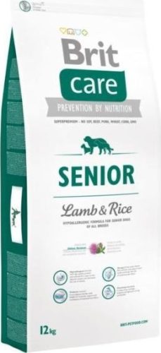 Brit Care Hipoallergén SENIOR Lamb & Rice 12 kg