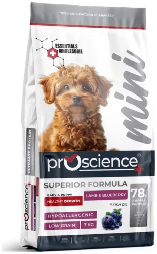 ProScience Mini Puppy Dog Lamb & Blueberry 7 kg