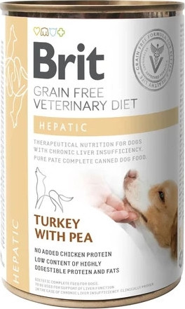 Brit GF Veterinary Diets Dog Can Hepatic 400 g