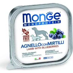 Monge Dog MONOPROTEIN Fruits Paté bárány-áfonya 150 g 