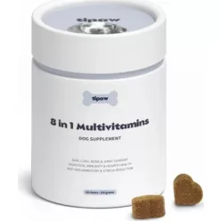   Tipaw 8-in-1 Multivitamins - Teljes értékű multivitamin kutyáknak - 60 db