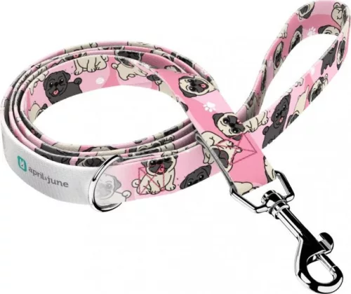 April&June Mopsz rózsaszín póráz