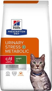 PD Feline C/D Stress + Metabolic 1,5 kg