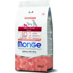 Monge Dog Speciality Line Mini Lazac & rizs - Adult 2,5 kg