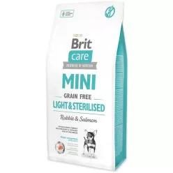   Brit Care Mini Grain Free Light&Sterilised Rabbit & Salmon 7 kg