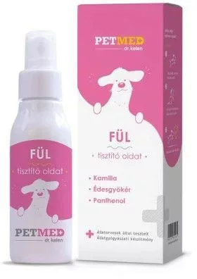 Dr. Kelen PetMed Fül Tisztító Oldat 75 ml