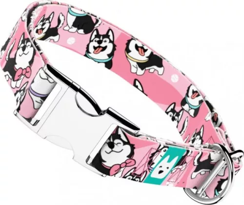 April&June Husky rózsaszín nyakörv