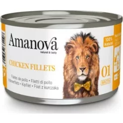 AmaNova Cat P01 Canned Chicken Fillets Broth 70 g