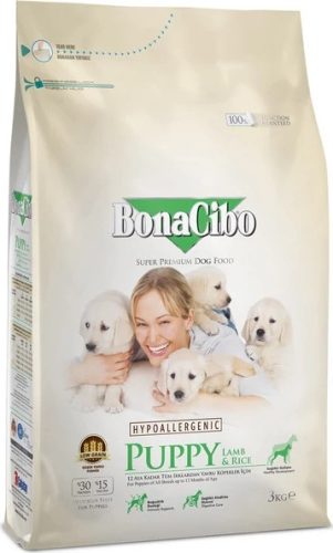 Bonacibo Puppy Small Breed (Bárány, szardella és rizs) 3 kg