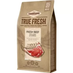   Carnilove True Fresh kutyatáp - Marha, borsó és sütőtök 1,4 kg