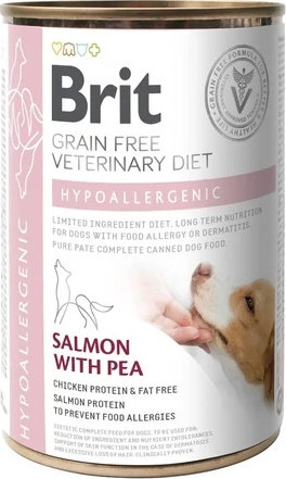 Brit GF Veterinary Diets Dog Can Hypoallergenic 400 g
