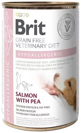 Brit GF Veterinary Diets Dog Can Hypoallergenic 400 g