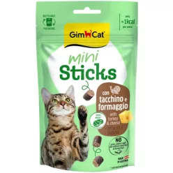 GimCat Mini Sticks pulyka sajt 50 g