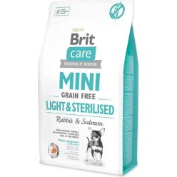   Brit Care Mini Grain Free Light&Sterilised Rabbit & Salmon 400 g