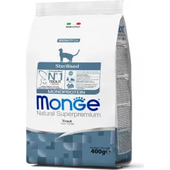   Monge Cat Speciality Line Sterilised Pisztráng Monoprotein 400 g