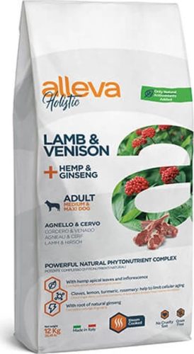 Alleva Holistic Lamb & Venison Medium/Maxi 12 kg