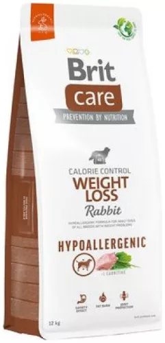 Brit Care Dog Hypoallergenic Rabbit Weight Loss 12 kg