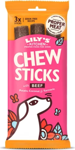 Lily's Kitchen Dog Chew Sticks with Beef 120 g