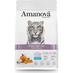 AmaNova Cat GF Sterilised White Fish Delicacy 300 g
