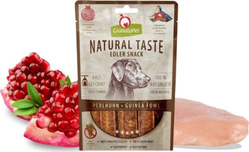 GranataPet Natural Taste Edler Snack Perlhuhn 90 g (gyöngytyúk) 10 db