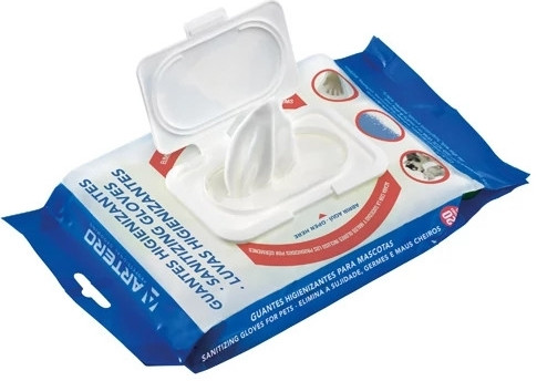 Artero fertőtlenítő, nedves törlő kesztyű 20 db