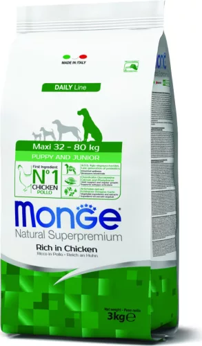 Monge Dog Daily Line Maxi Puppy & Junior 3 kg 