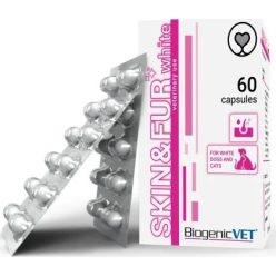 BiogenicVet Skin&Fur white kapszula 60 db  BiogenicVet Skin&Fur white kapszula 60 db