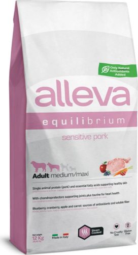 Alleva Equilibrium Pork Medium/Maxi 12 kg