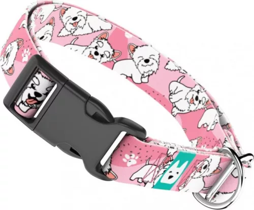 April&June Westie rózsaszín nyakörv