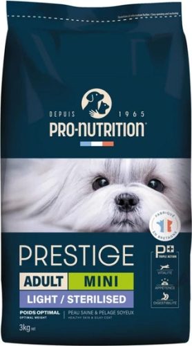 Flatazor Pro-Nutrition Prestige Adult Mini Light and/or sterilised 3 kg