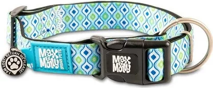 Max & Molly Smart ID nyakörv - Retro Blue - XS