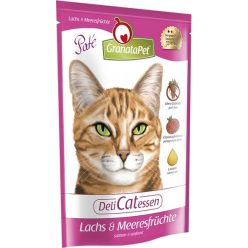   GranataPet Delicatessen Pouch lazac és tenger gyümölcsei 85 g