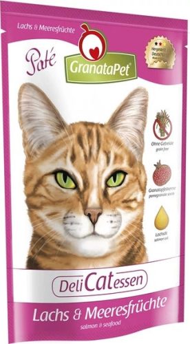 GranataPet Delicatessen Pouch lazac és tenger gyümölcsei 85 g