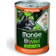 Monge BWild Grain Free Dog PUPPY/JUNIOR - Kacsa sütőtökkel és cukkinivel 400 g