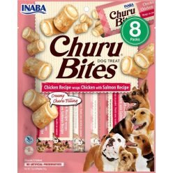Inaba Dog Churu Bites - csirke, lazac 8 x 12 g