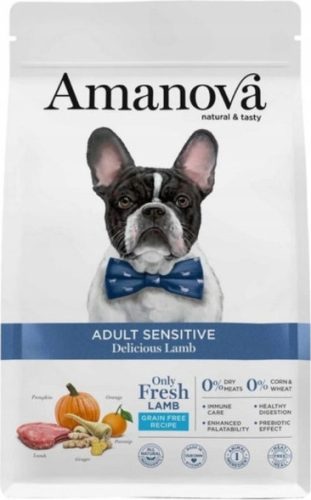 AmaNova Dog Adult Sensitive All Breeds Lamb & Pumpkin 10 kg