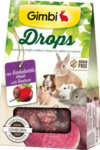 Gimbi Snack Drops céklával 50 g
