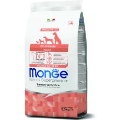   Monge Dog Speciality Line 2,5 kg Lazac & rizs - Adult All Breeds 2,5 kg
