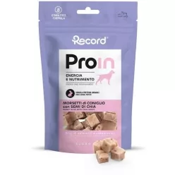   RECORD ProIn Jutalomfalat Kutyáknak Morsetti Nyúl és Chia Mag 75 g