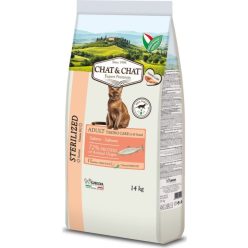 Gheda Chat&Chat Sterilized - Salmon 14 kg
