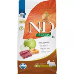 N&D Pumpkin Dog szarvas & sütőtök, alma adult mini 2 kg