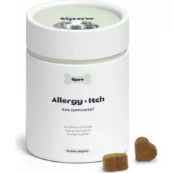   Tipaw Allergy & Itch - Bőr- és szőrproblémák elleni rágótabletta kutyáknak - 60 db
